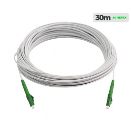 UltraLAN Pre-Terminated Drop Cable (LC/APC) Simplex - 30m White